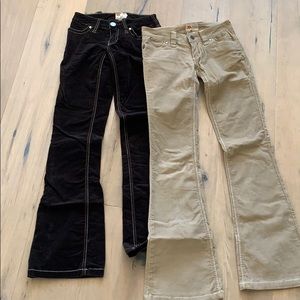 Bundle Twill Twenty-Two Flare Jeans Brown